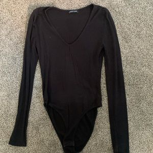 black bodysuit